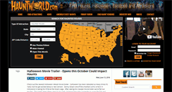 Desktop Screenshot of hauntworld.com